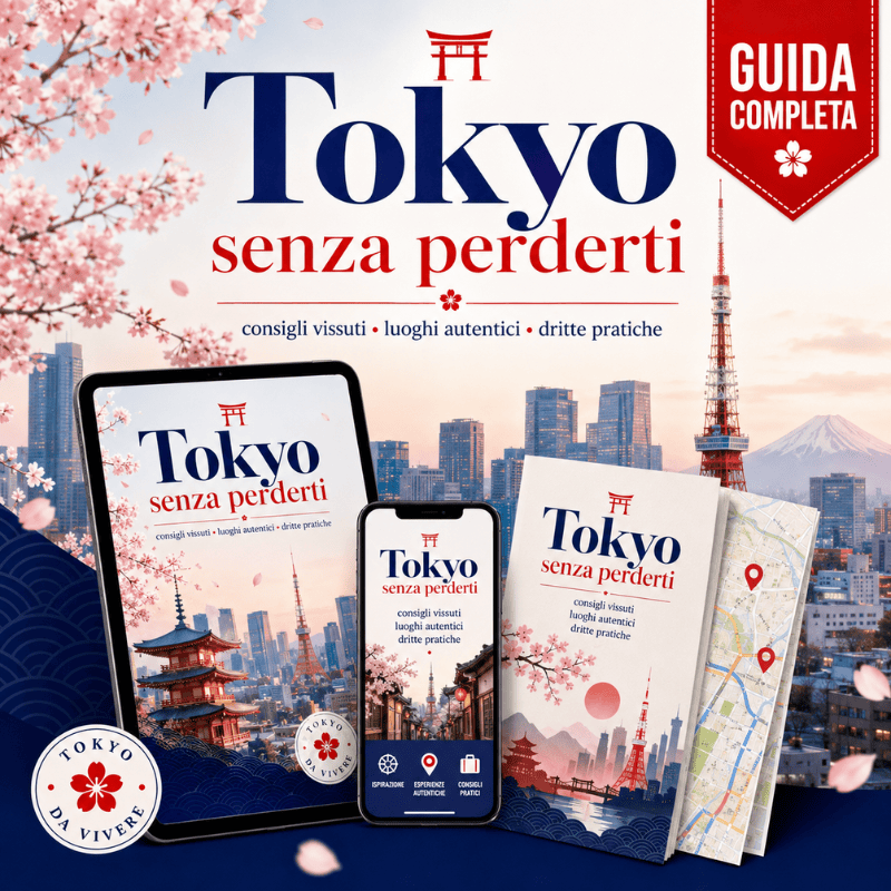 Copertina con guida digitale di Tokyo